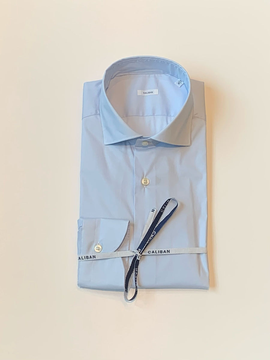 S4-UVACIR Camicia Regular Azzurro Man