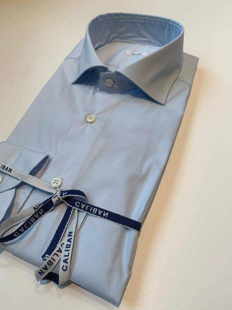 S4-UVACIR Camicia Regular Azzurro Man