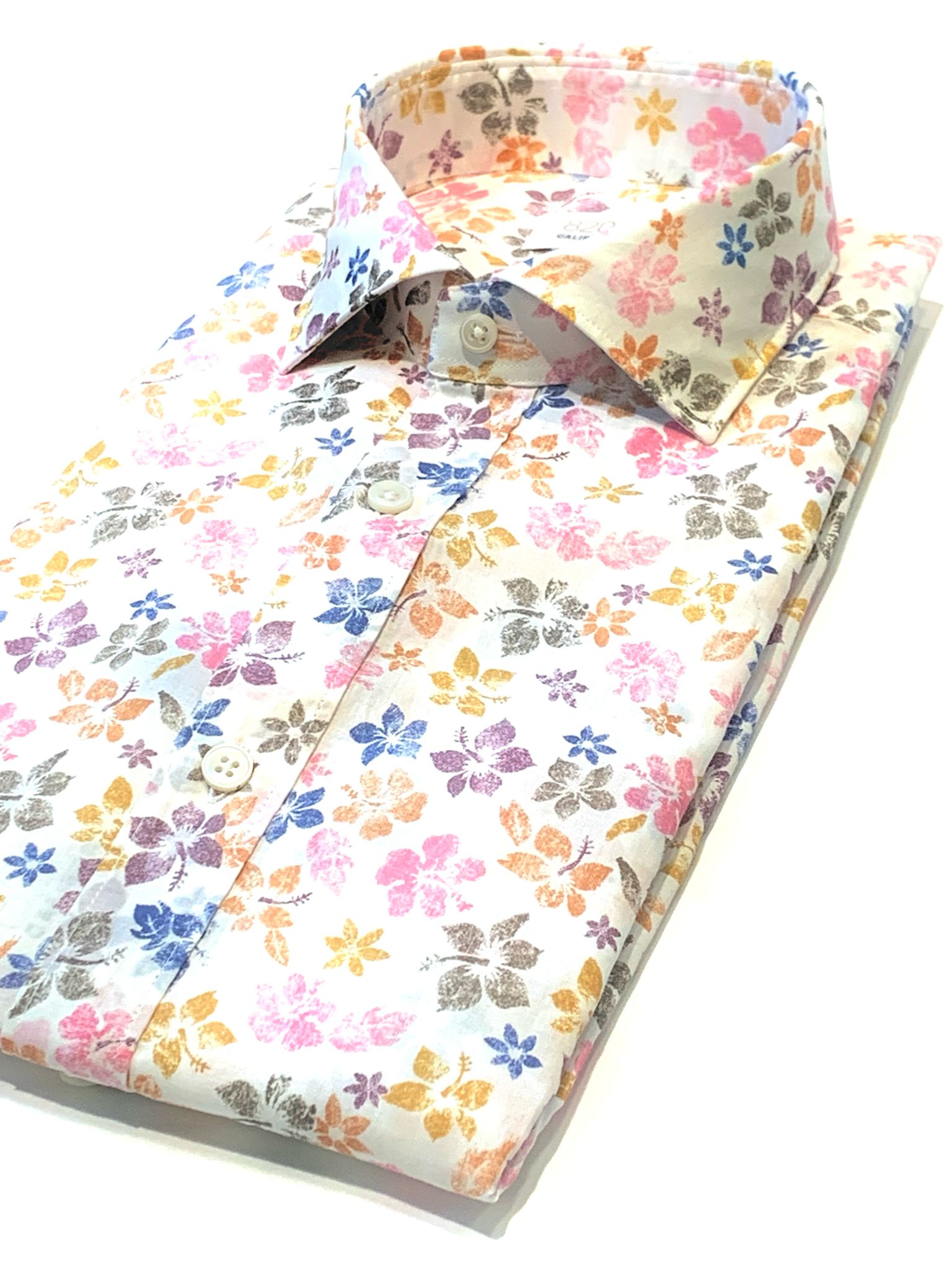 S4-T6VCUU Camicia Regular Fiori Man