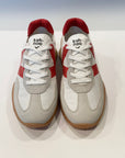 US4-KM9313 Sneaker White/Red Man