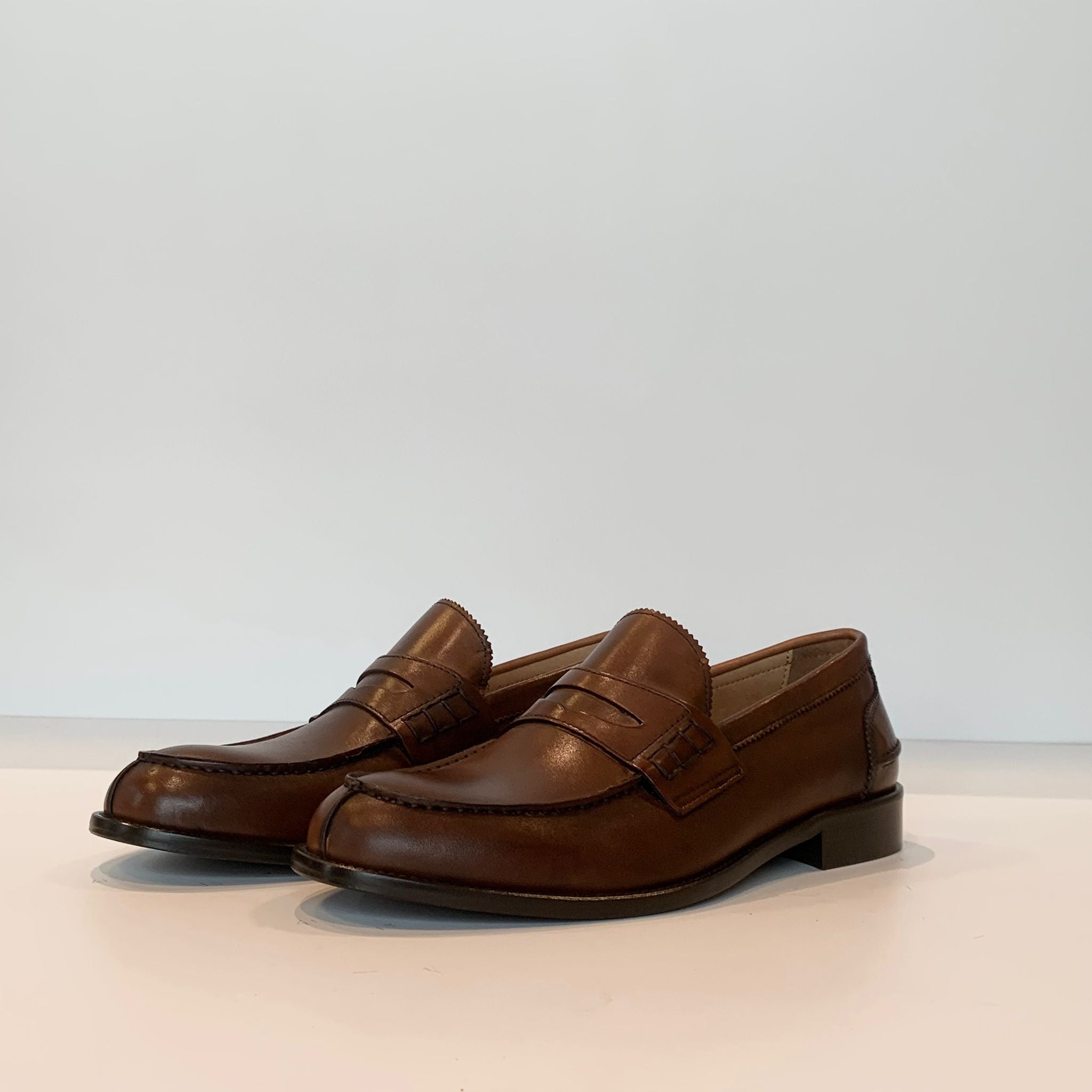 S4-MS10 Mocassino Vitello Cuoio Man