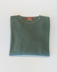 S4-0315 Maglia Girocollo Cotone Ultrasoft Verde Salvia Man