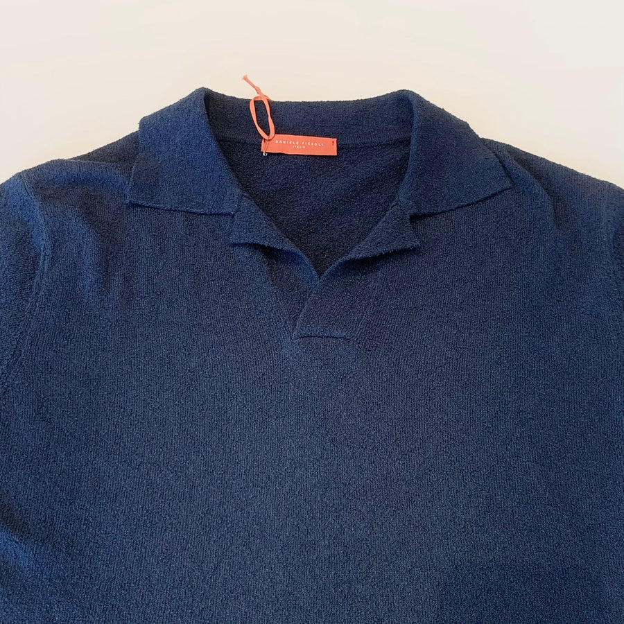 S4-0435 Polo Spugna Blu Man