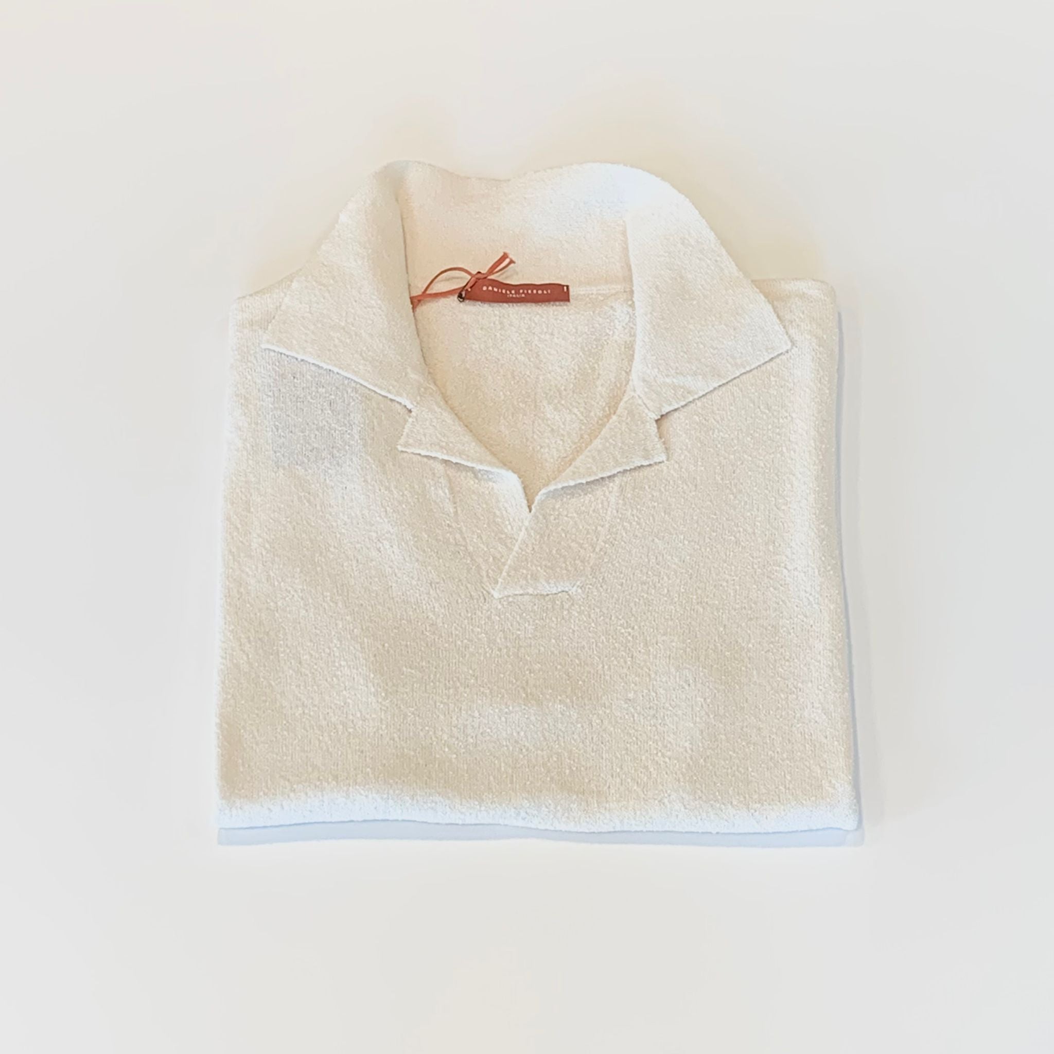 S4-0435 Polo Spugna Panna Man