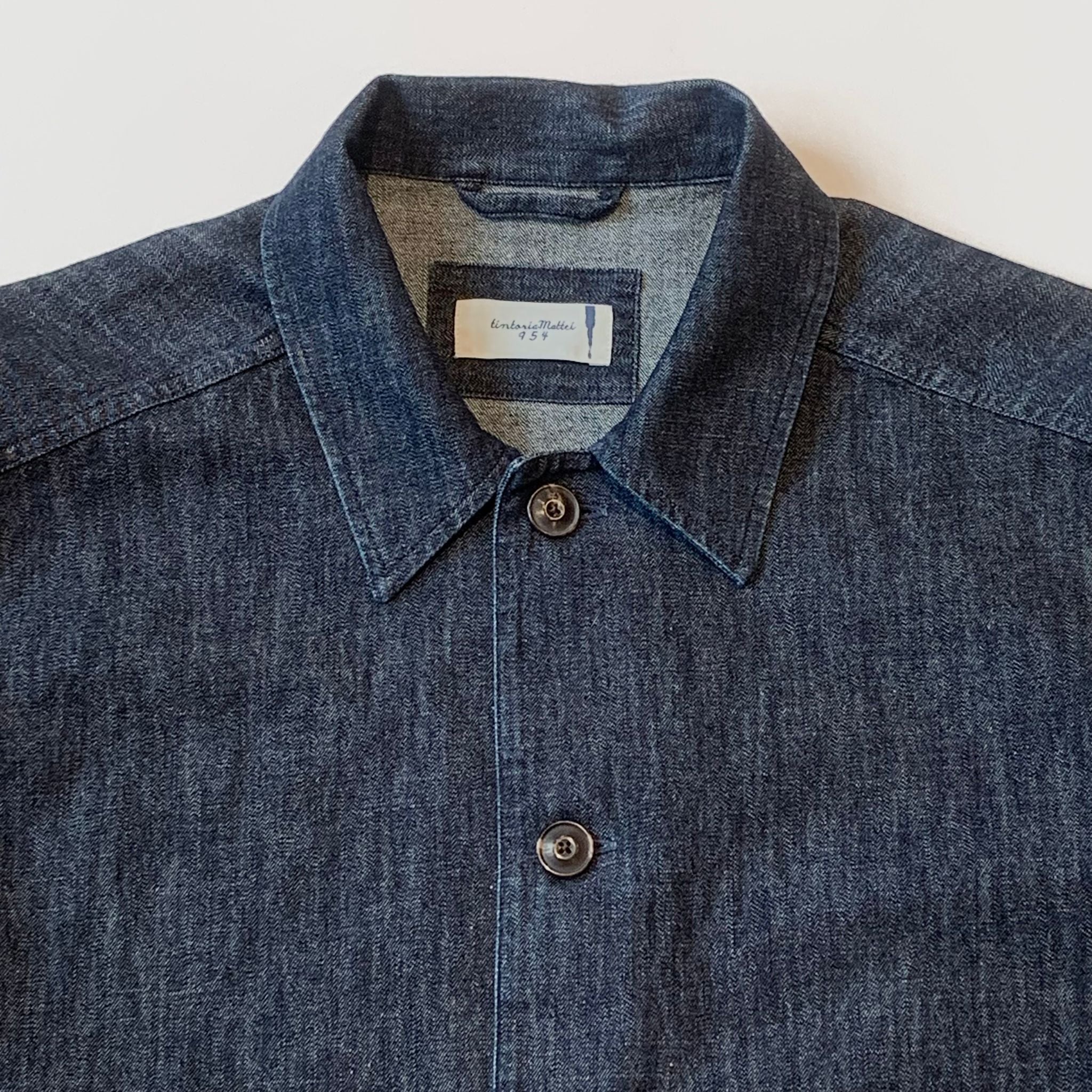 S4-YBFN8Z Overshirt Denim Man