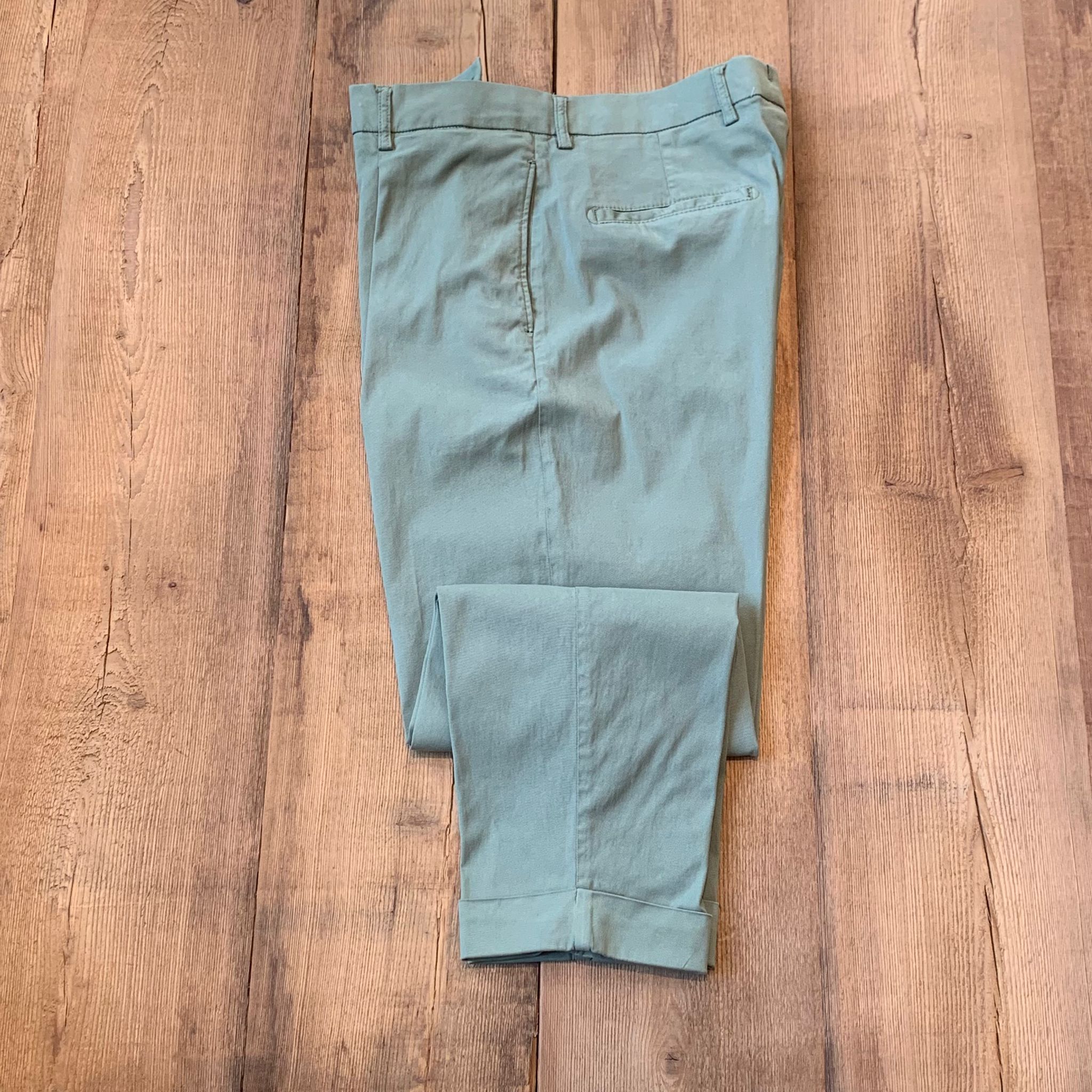 S4-DE0006X Pantalone Chiaia Verde Man