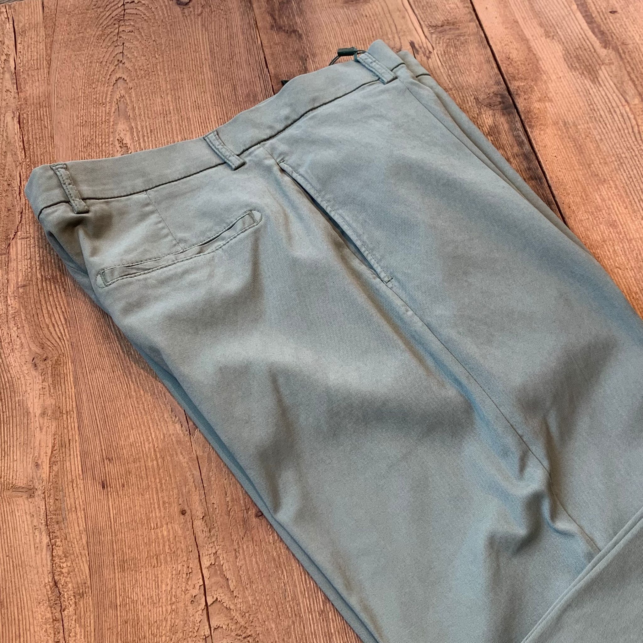 S4-DE0006X Pantalone Chiaia Verde Man