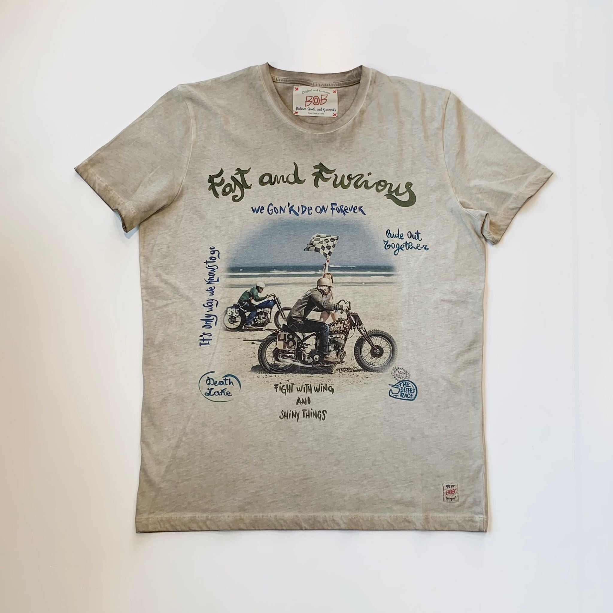 S4-PHOTOS T-Shirt Print43 Brown Man