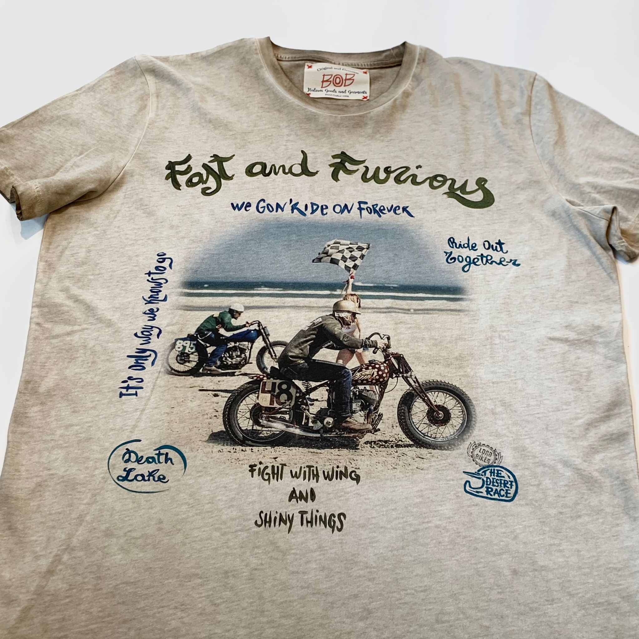 S4-PHOTOS T-Shirt Print43 Brown Man