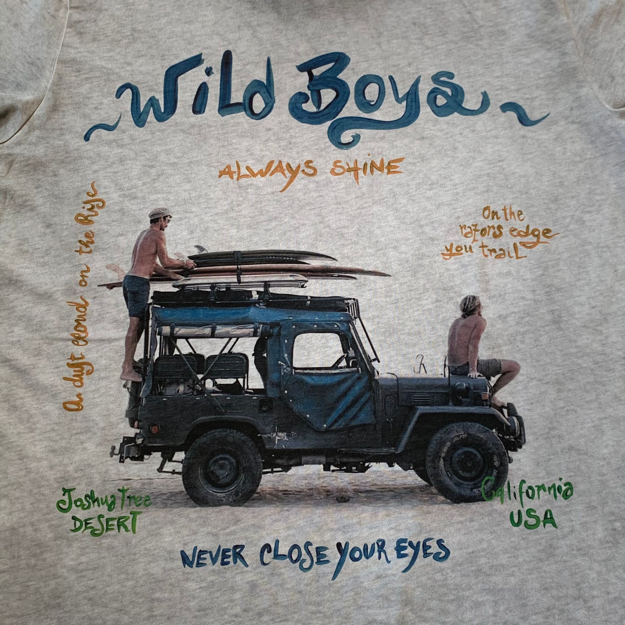 S4-PHOTOS T-Shirt Print49 Piombo Man