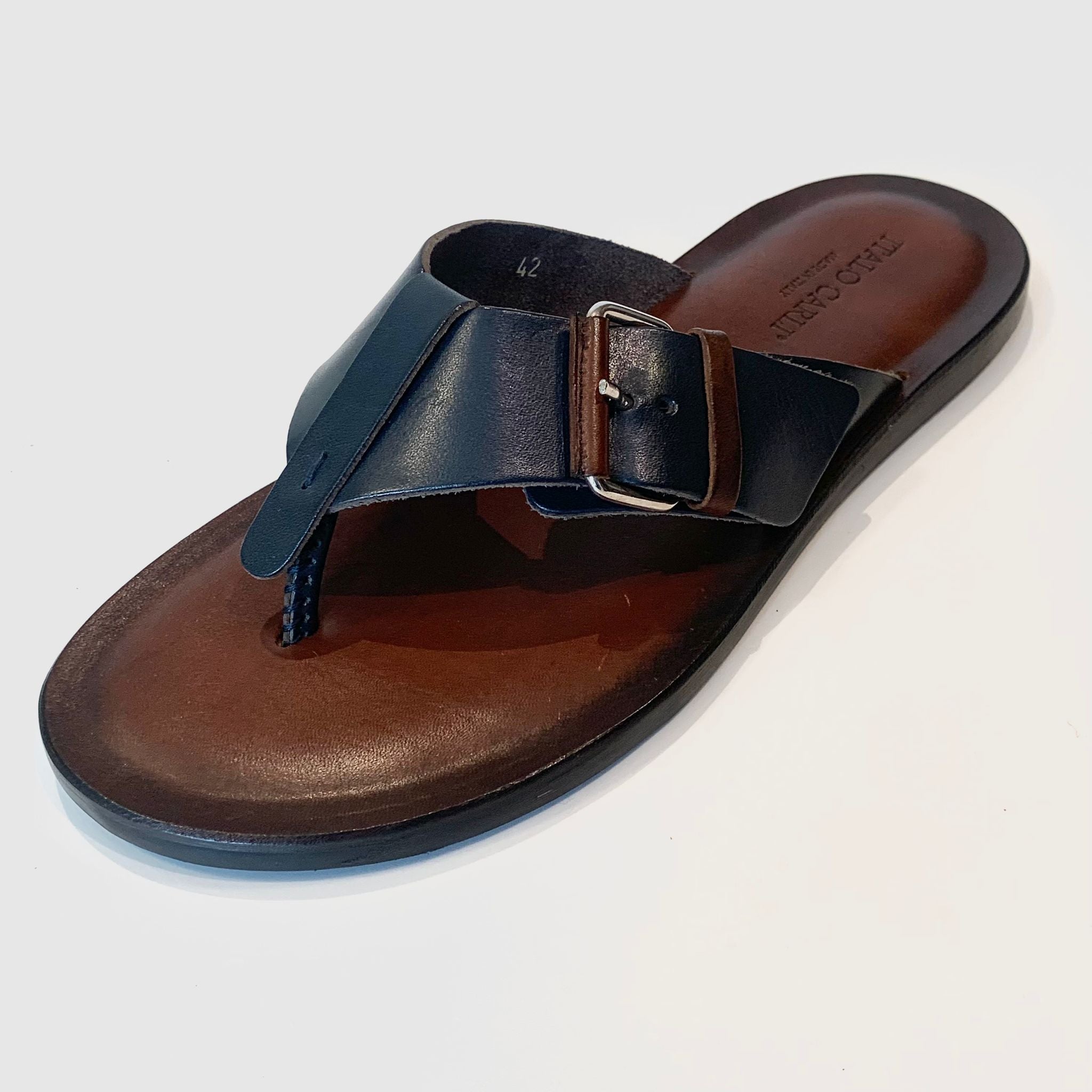 5017 Infradito Fibbia Blue Man