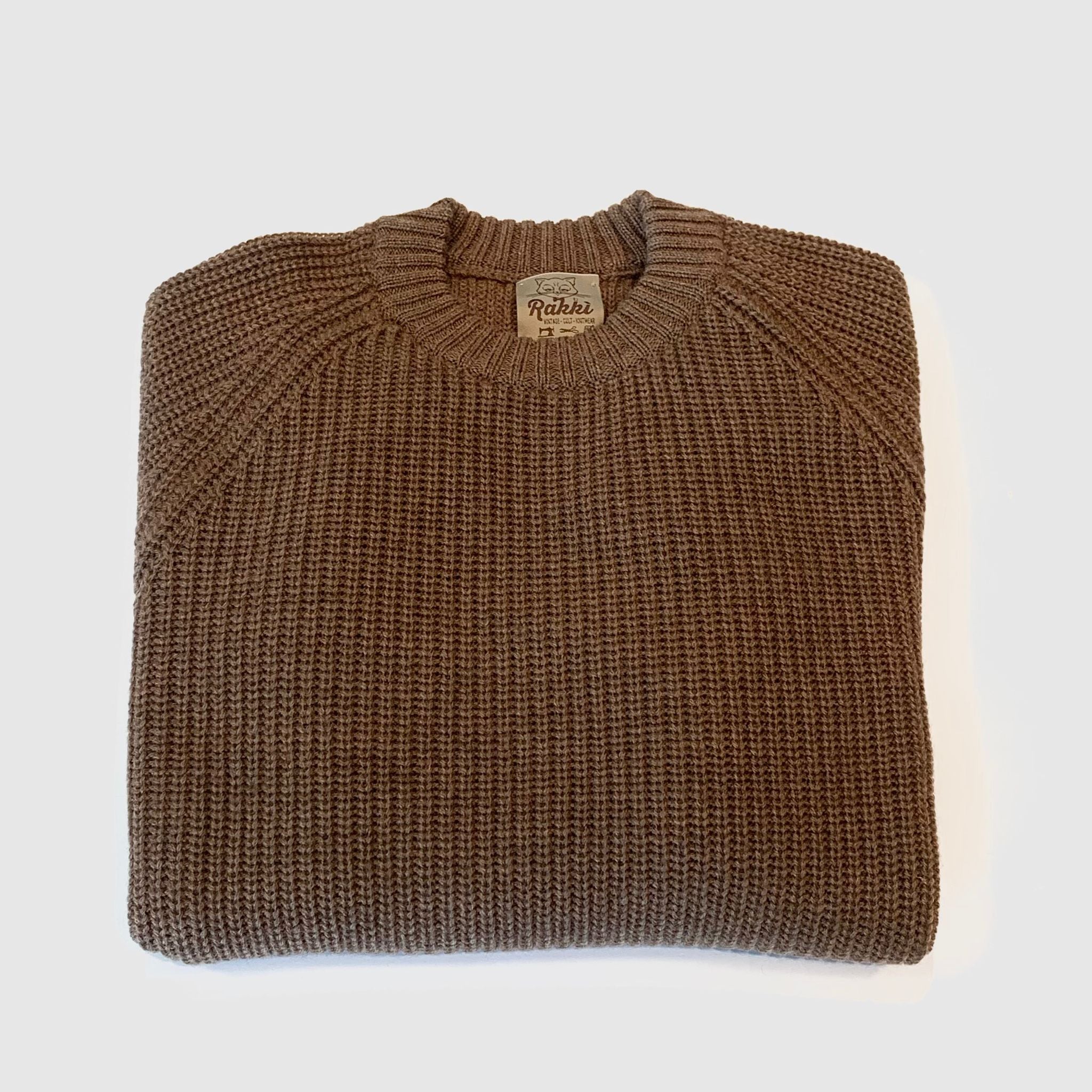 UW4-REBEL Maglia JAMES DEAN Gircollo Tabacco Man