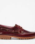 UW4-050009 AUTHENTIC Scarpa da Barca Burgundy Man