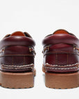 UW4-050009 AUTHENTIC Scarpa da Barca Burgundy Man