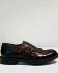 W4-737 Mocassino 2 Fibbie Brandy Man