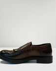 W4-737 Mocassino 2 Fibbie Brandy Man