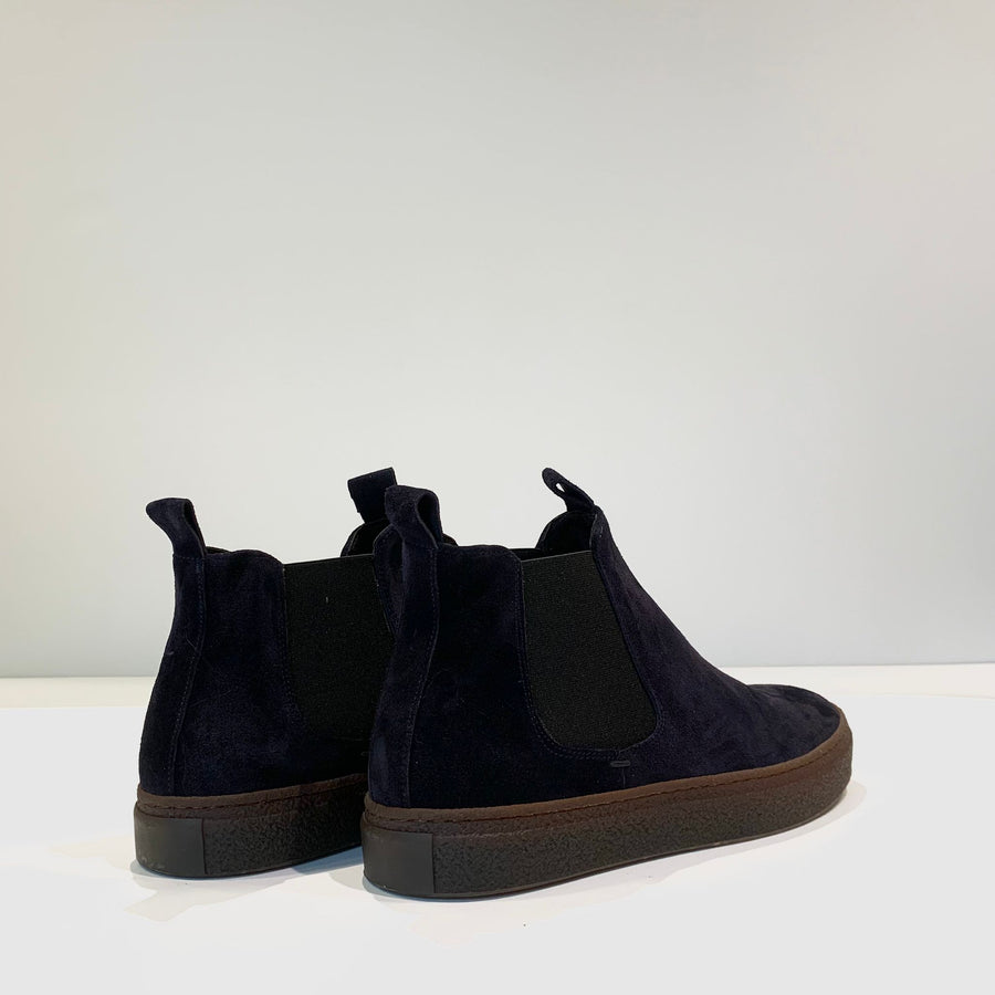 W4-690 Beatle Suede Blu Man