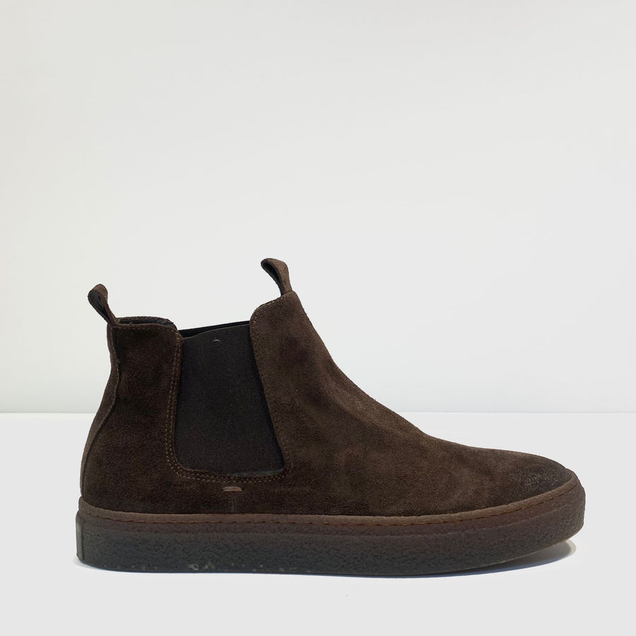 W4-690 Beatle Suede Testa Di Moro Man