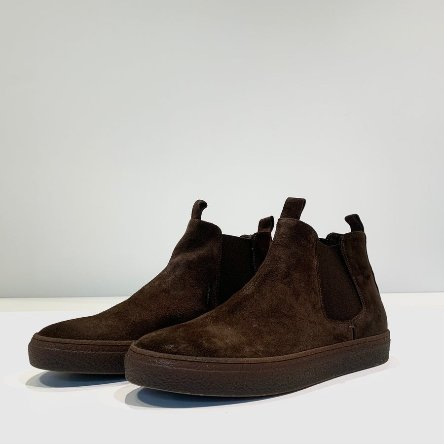 W4-690 Beatle Suede Testa Di Moro Man