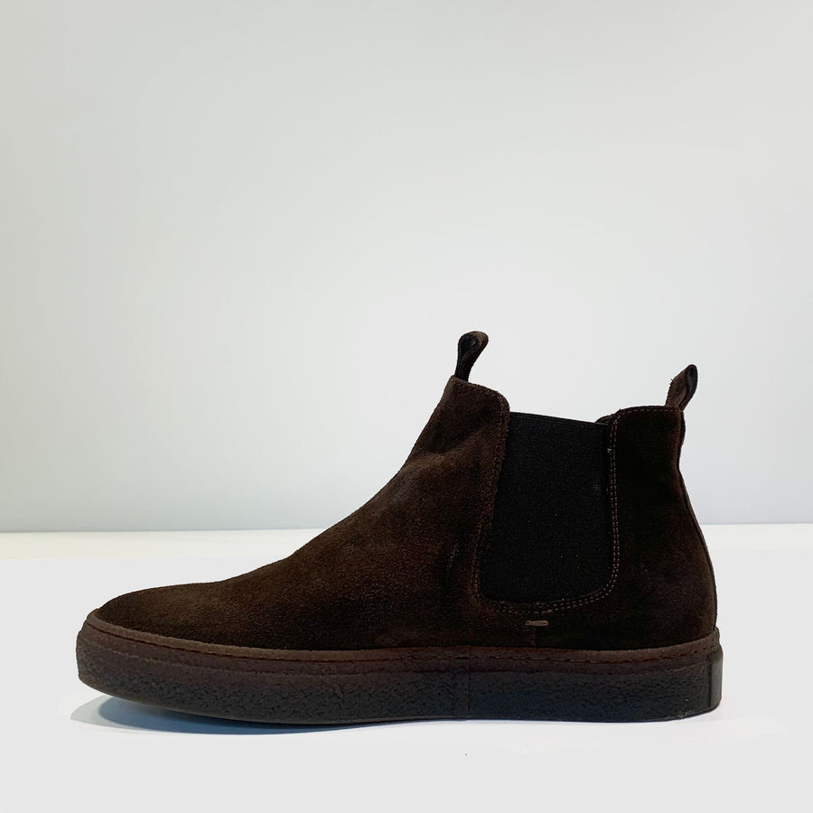 W4-690 Beatle Suede Testa Di Moro Man