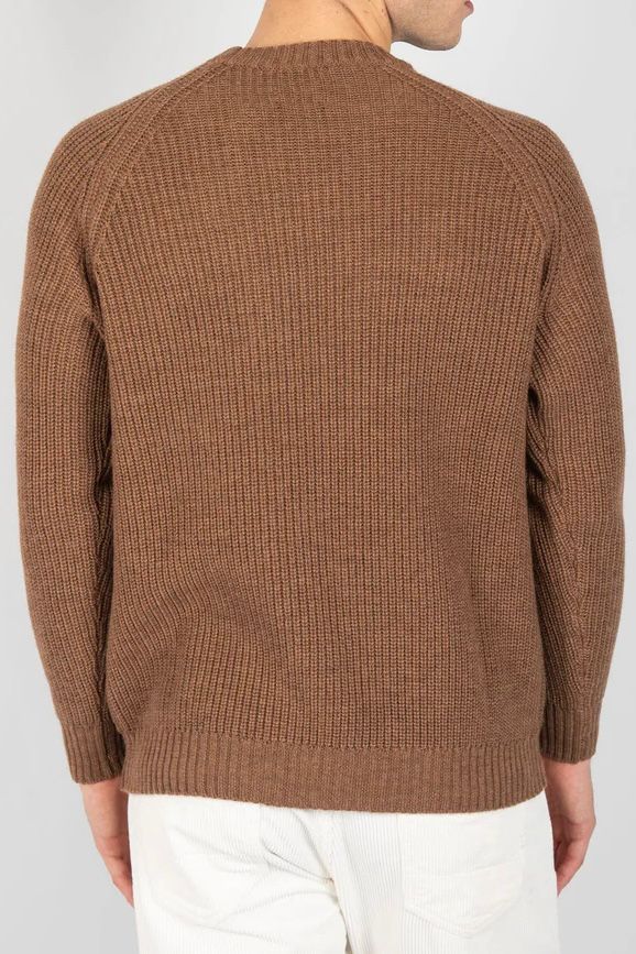 UW4-REBEL Maglia JAMES DEAN Gircollo Tabacco Man