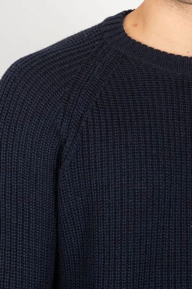 UW4-REBEL Maglia JAMES DEAN Gircollo Blu Notte Man