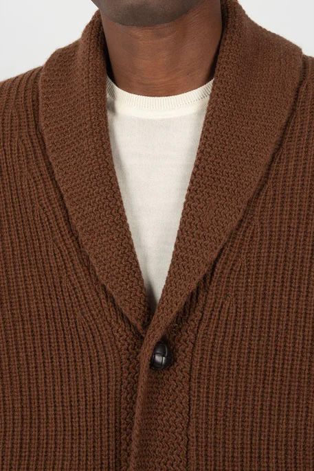 UW4-RENEGADE Cardigan Tabacco Man