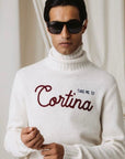 W4-CORTINA Maglia Dolcevita White Man