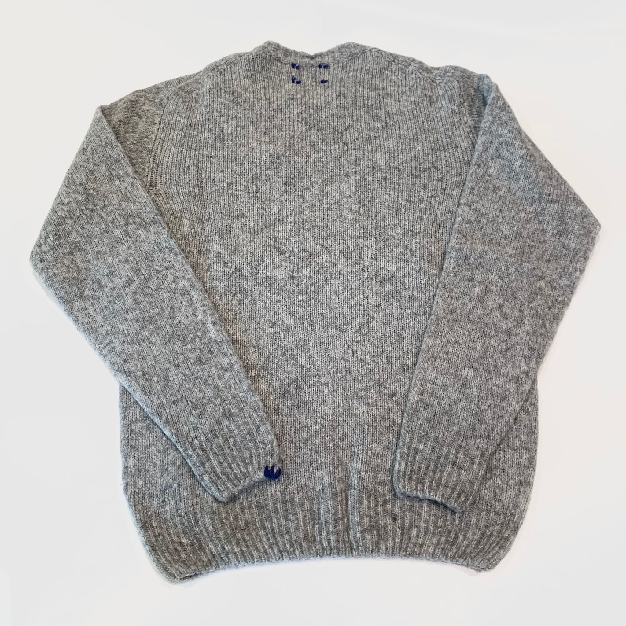 W4-WILL Maglia Girocollo Grigio Melange Man