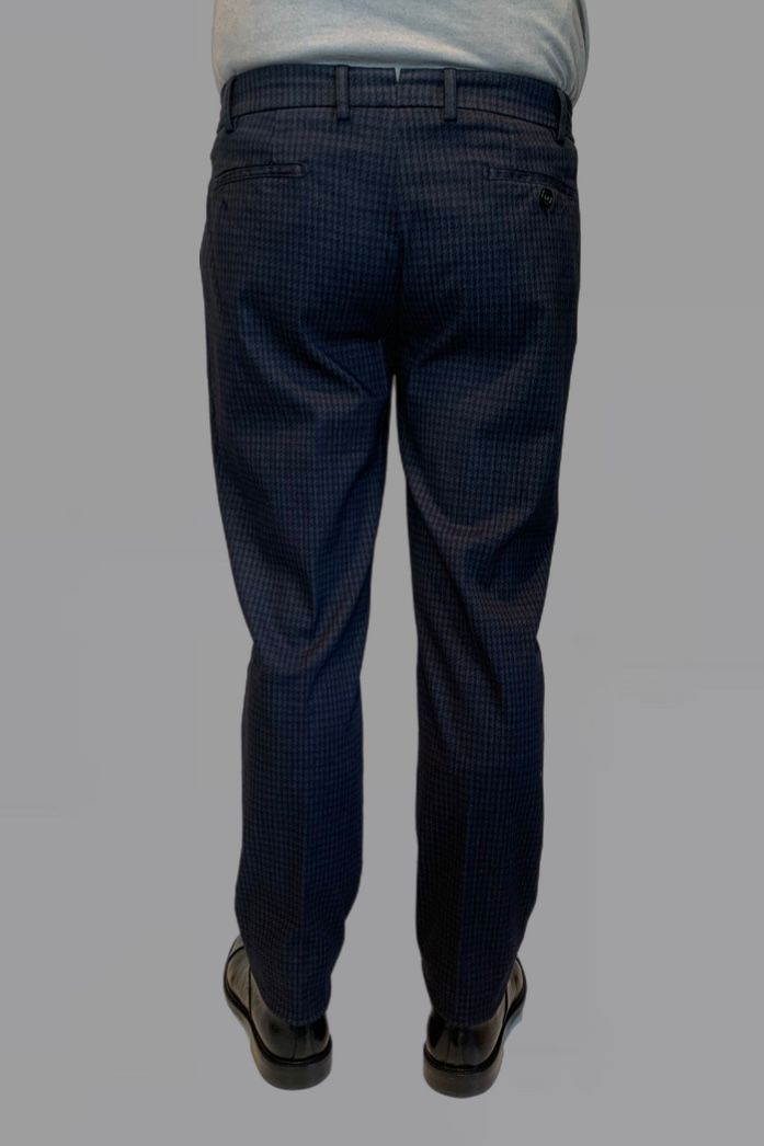 W4-AB0114X Pantalone Morello Elax Navy Man