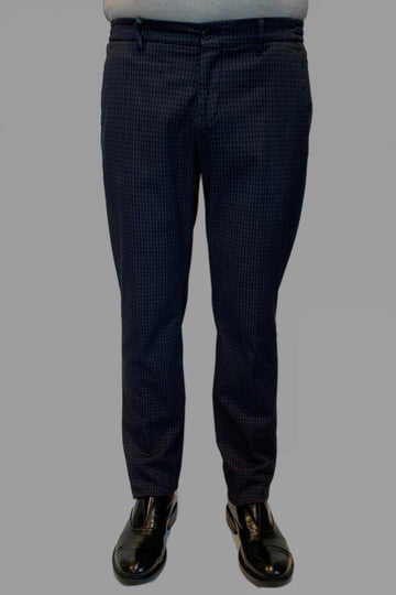 W4-AB0114X Pantalone Morello Elax Navy Man