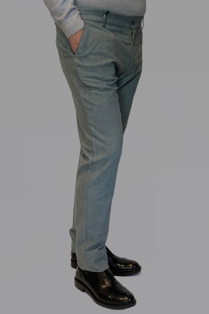 W4-AB0146X Pantalone Morello Elax Grigio Man