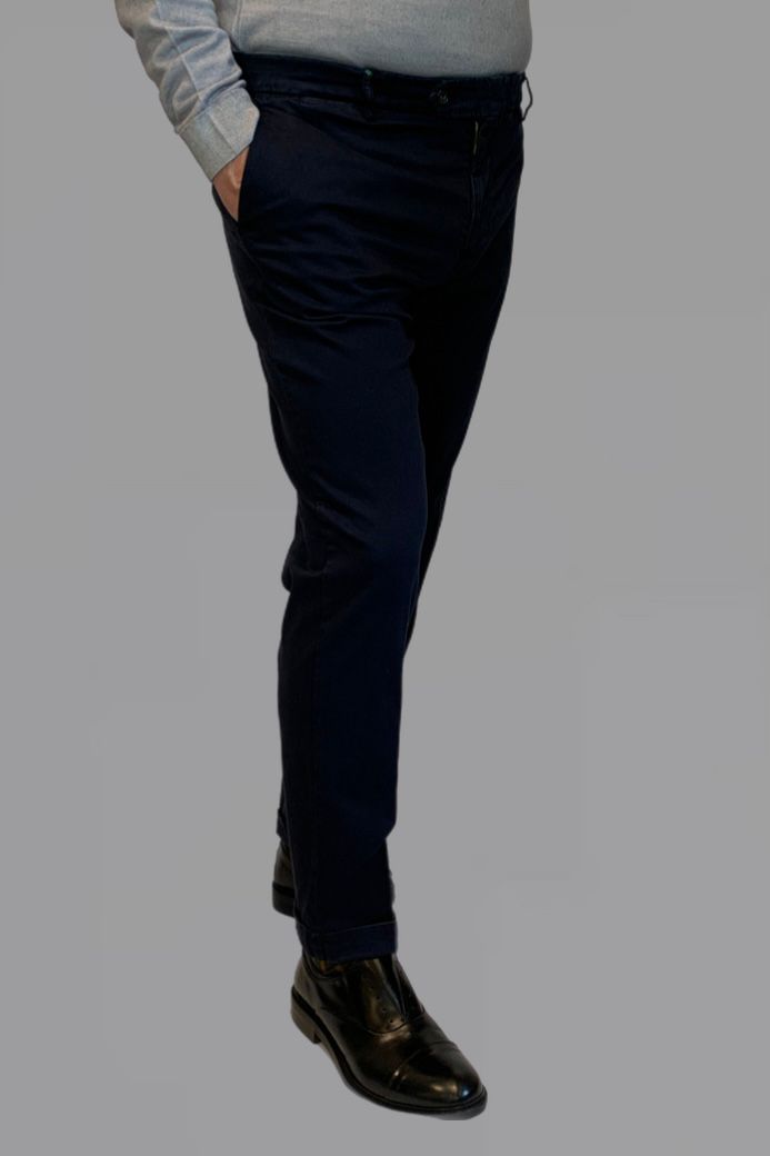 W4-PU0506X Pantalone YRetrò Navy Man