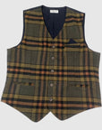 W4-856 Gilet Check Army Man