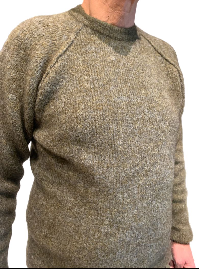 UW4-MANAGER Maglia JAMES HAMPTON Gircollo Muschio Man