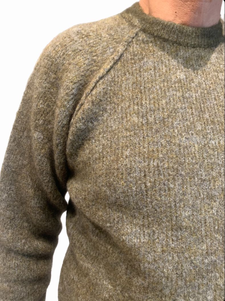 UW4-MANAGER Maglia JAMES HAMPTON Gircollo Muschio Man