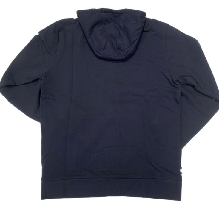 UW4-SW012 Felpa Hoodie Active Small Logo Navy Man