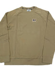 UW4-SW005 Felpa Active Patch Crewneck Beige Man