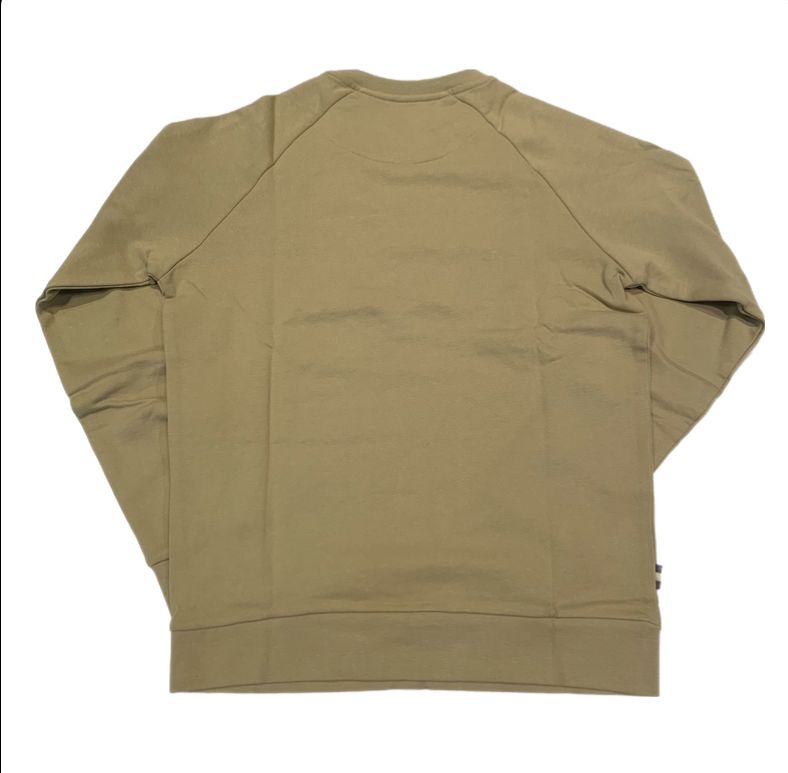 UW4-SW005 Felpa Active Patch Crewneck Beige Man