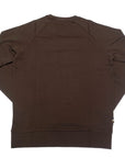 UW4-SW005 Felpa Active Patch Crewneck Brown Man