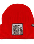 Berretto Beanie Tiger Red Unisex