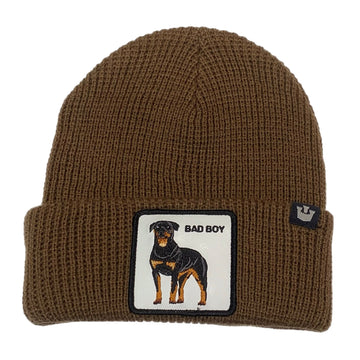 Berretto Beanie Bad Boy Dark Brown Unisex