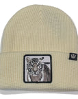 Berretto Beanie Tiger White Unisex