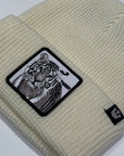 Berretto Beanie Tiger White Unisex