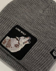 Berretto Beanie Lone Wolf Grey Unisex