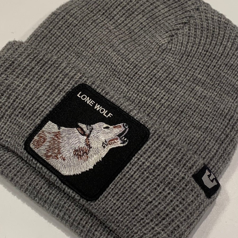 Berretto Beanie Lone Wolf Grey Unisex