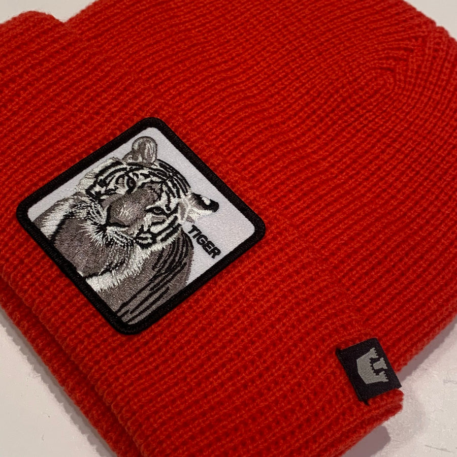 Berretto Beanie Tiger Red Unisex