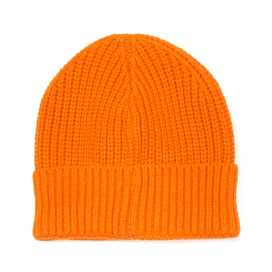 Cappello BEANIE Knitted Orange Unisex