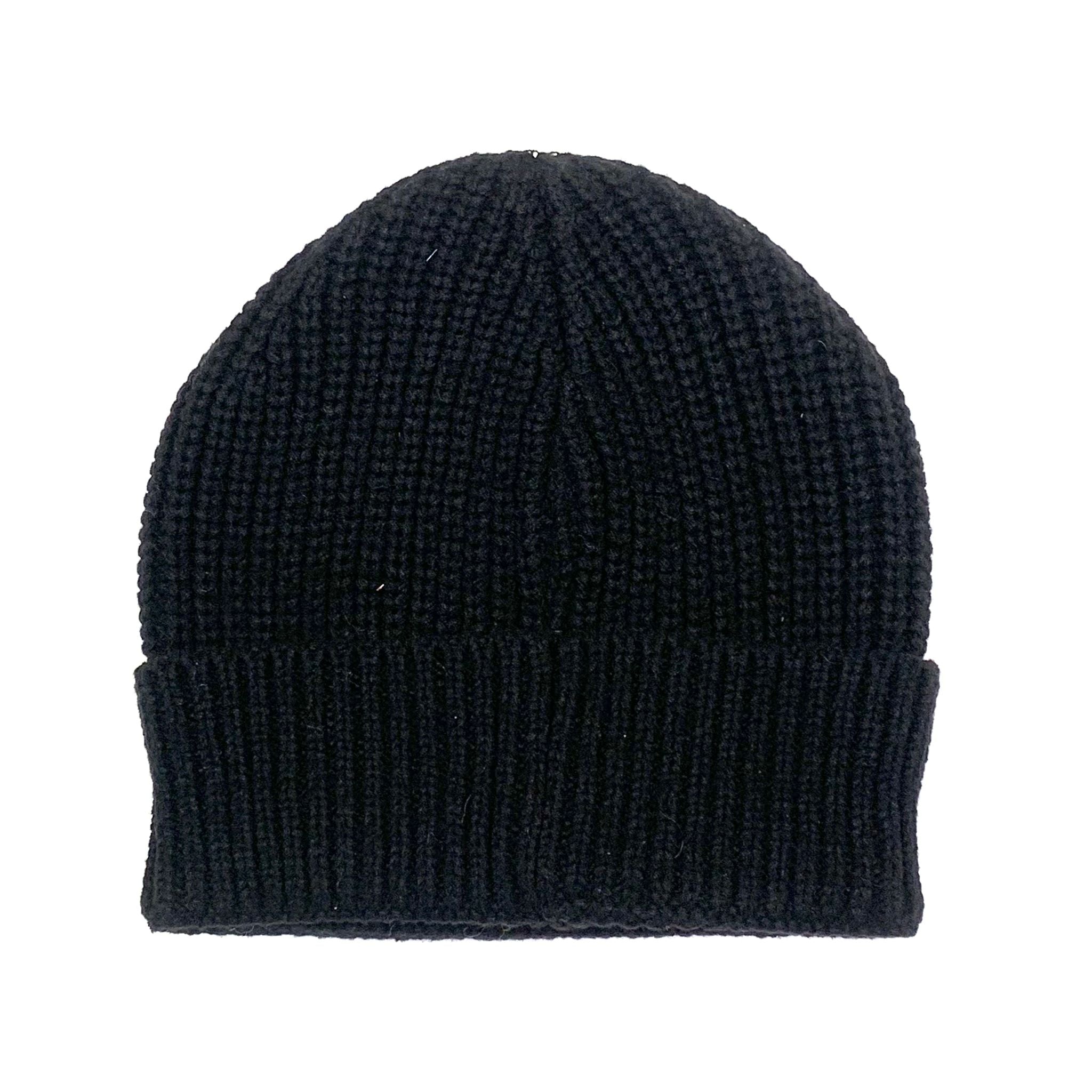 Cappello BEANIE Knitted Black Unisex
