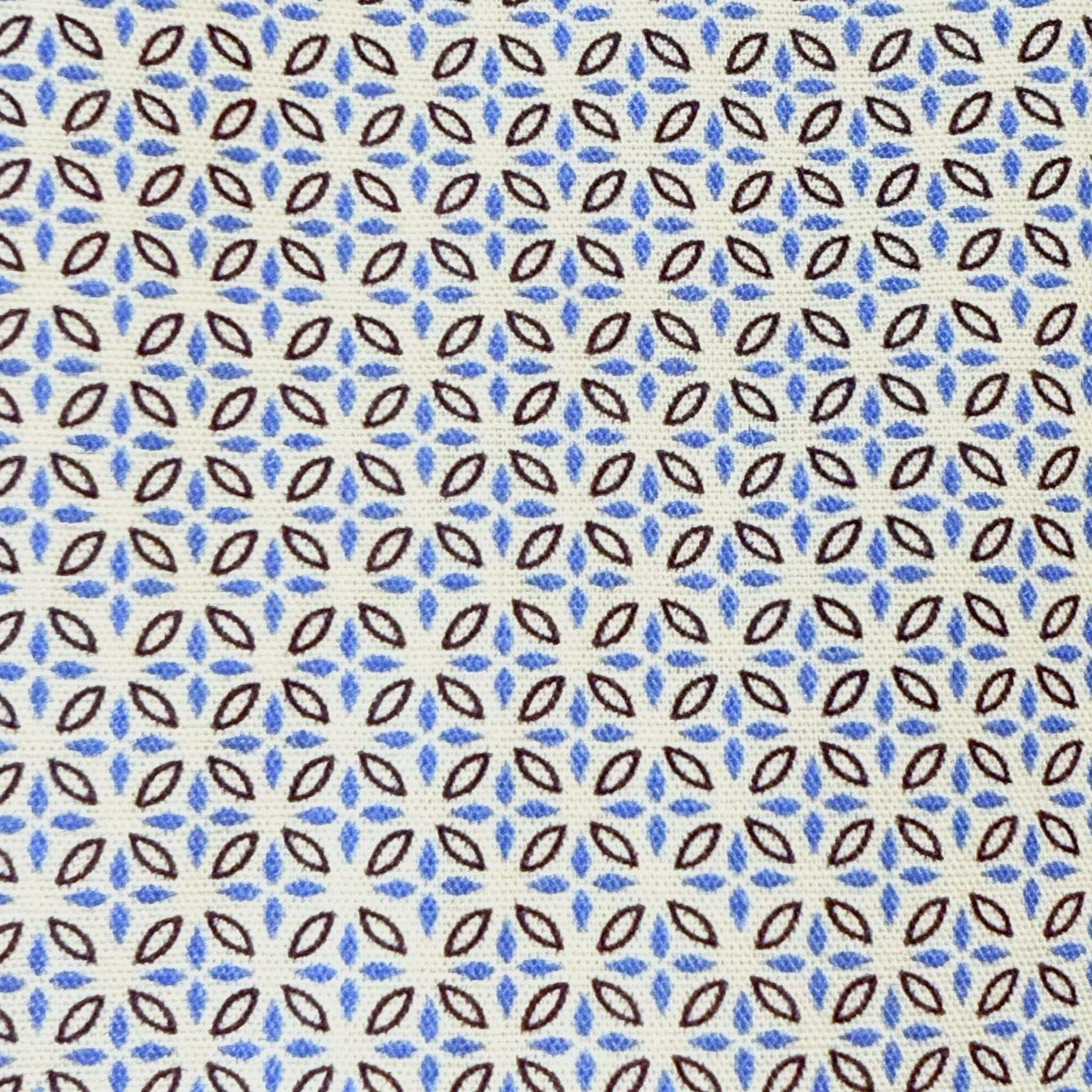 S5-QLVCUR Camicia Regular Fantasia Azzurra Man